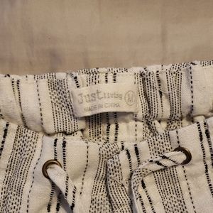 Just Living cotton linen pants